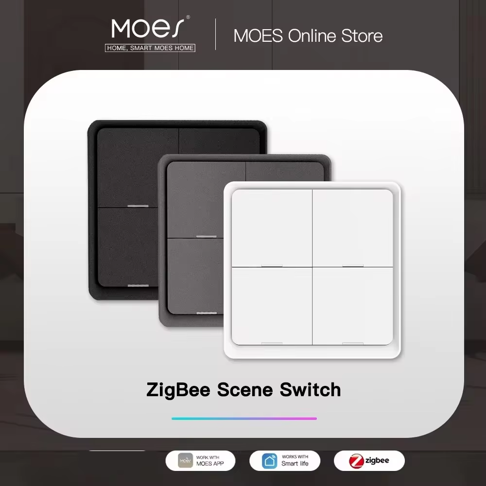 Sonoff Basic - MOES 4 Gang Tuya ZigBee inalámbrico
