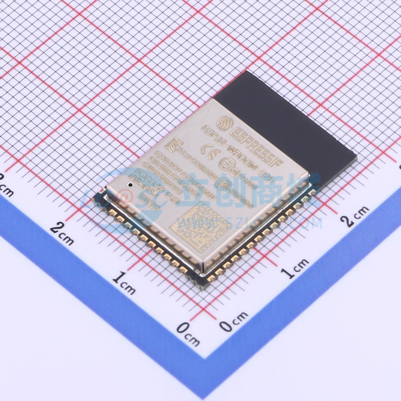 Smart Home Module Iot - 4 piezas ESP32-WROOM-32E-H4 SMD 25.5x18mm ESP32-DOWD-V3
