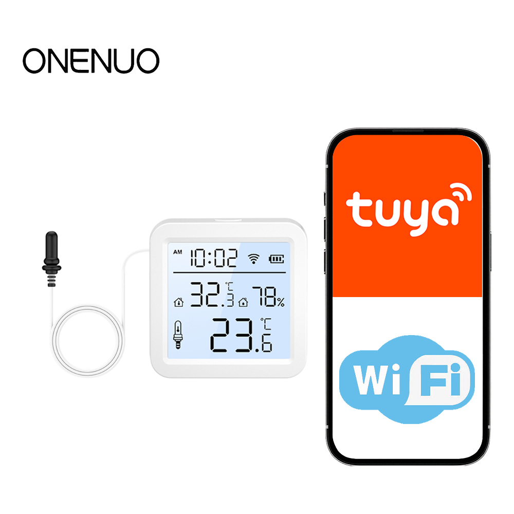 Tuya Smart - Sensor de Humedad y Temperatura WiFi