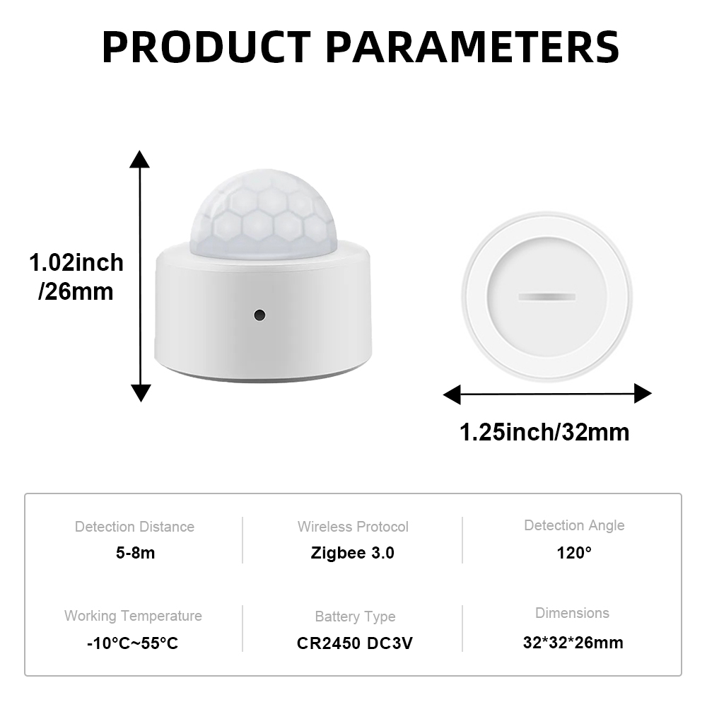 Sensor de Luz ZigBee Tuya, Sen - Home Assistant Tuya reseña y precio