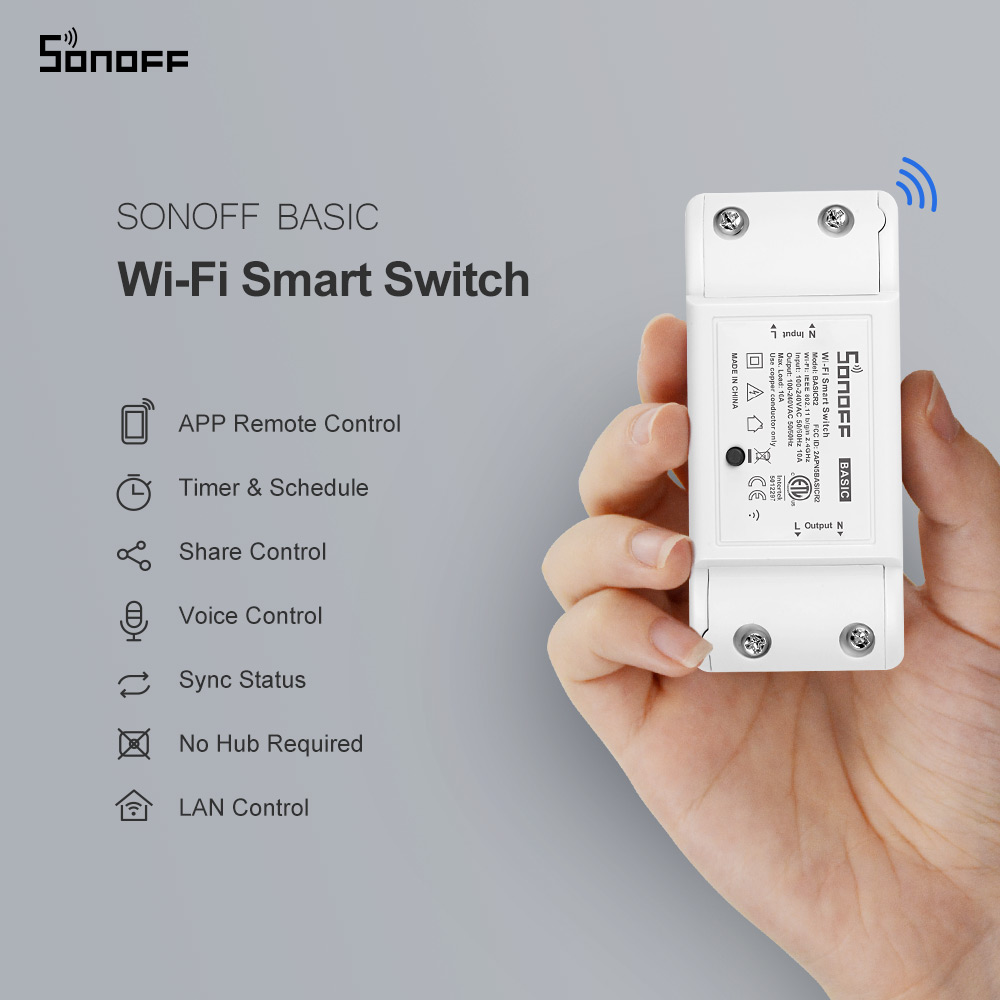 Itead SONOFF Basic R2 Mini mód - Sonoff Mini R4 reseña y precio