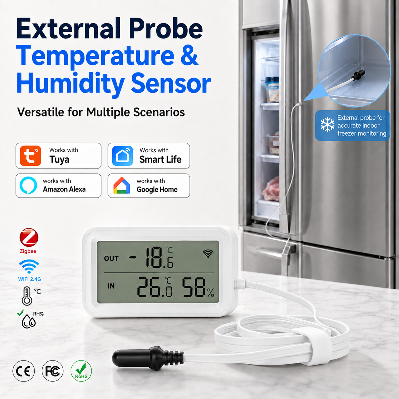 Sonda Externa Impermeable, Sen - Tuya Smart reseña y precio