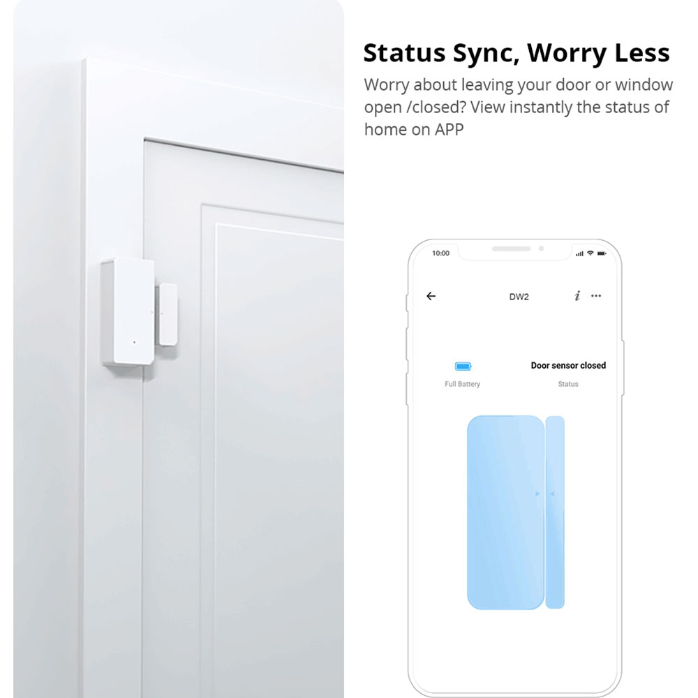 Sonoff-Sensor de seguridad ina - Sonoff reseña y precio