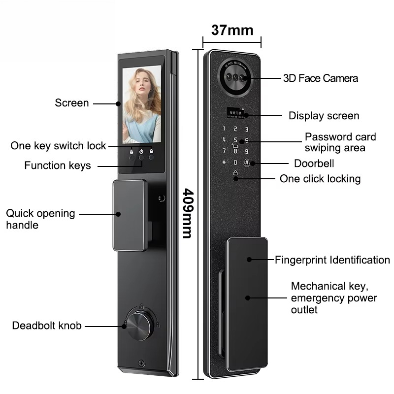 Cerradura de puerta inteligent - Tuya Smart reseña y precio