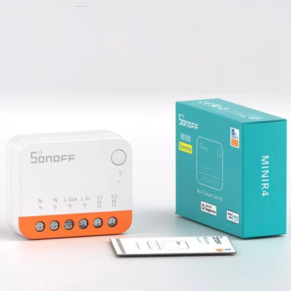 Control de Dos Vías Sonoff R4  - Sonoff Mini R4 reseña y precio