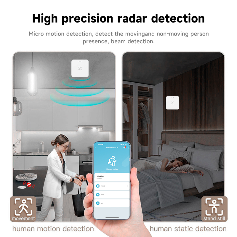 Detector de Presencia Humana W - Home Assistant Tuya reseña y precio