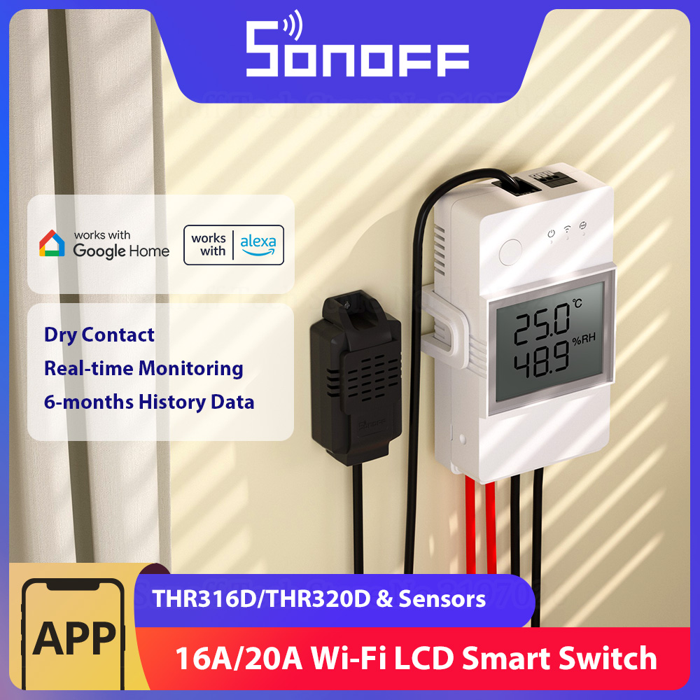 SONOFF THR316D/THR320D interru - Sonoff Mini R4 reseña y precio