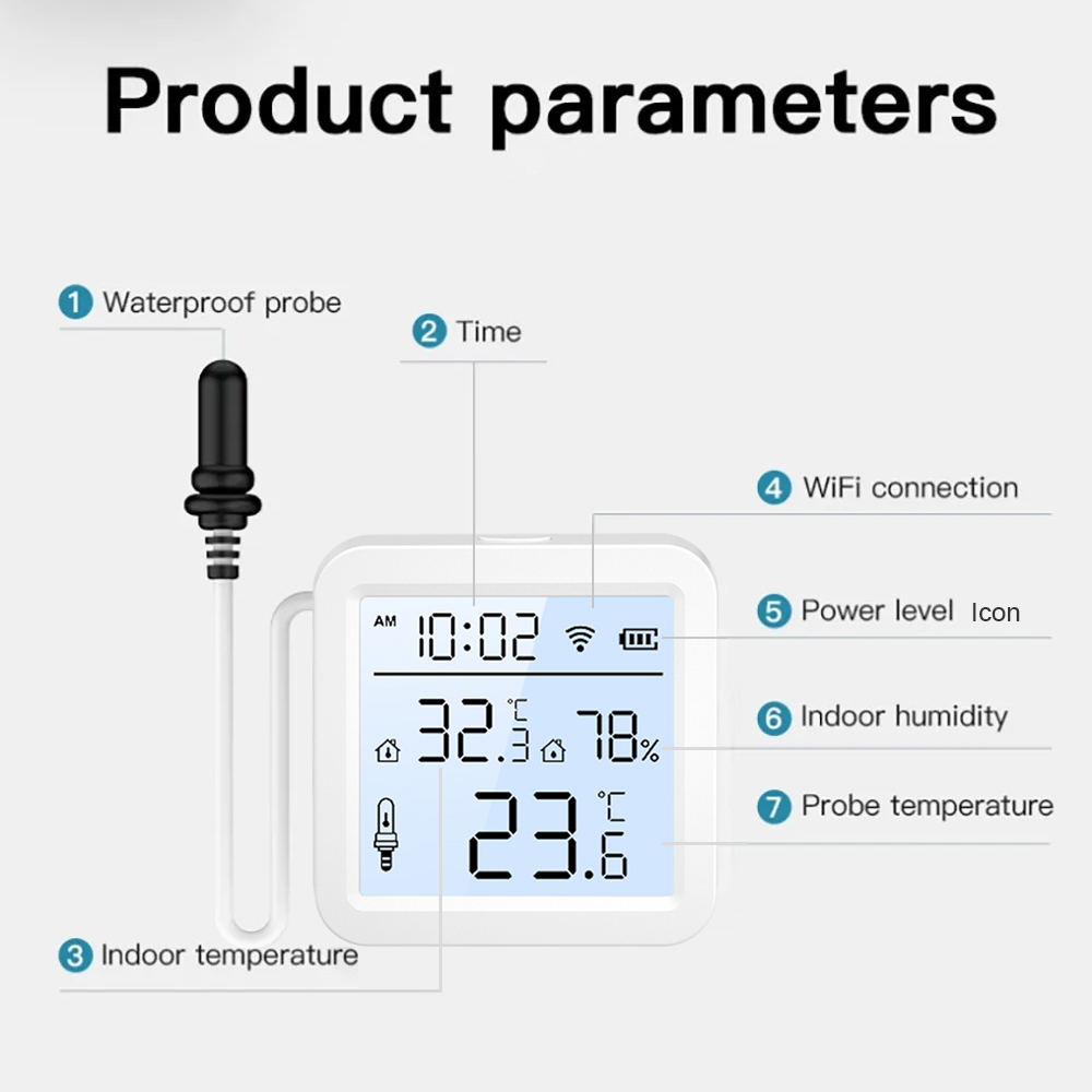 Sensor de Humedad y Temperatur - Tuya Smart reseña y precio