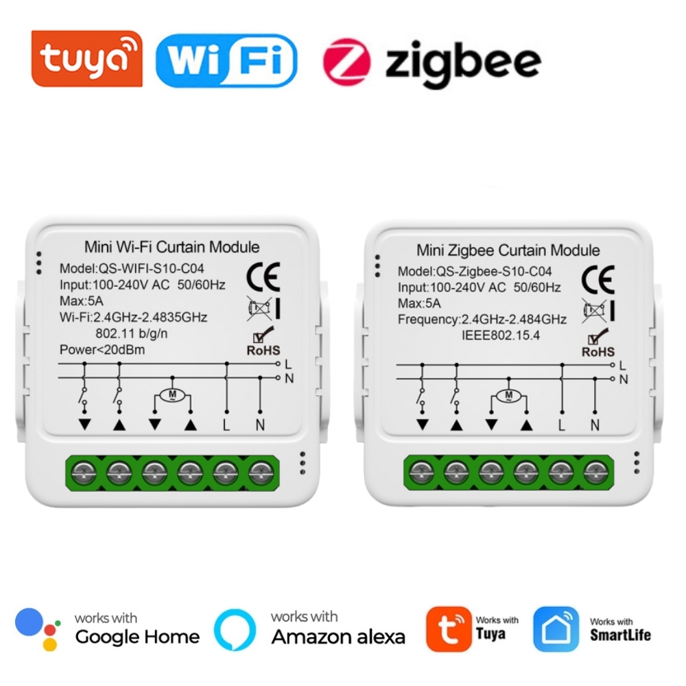 Módulo de interruptor de corti - Tuya 4 Channel reseña y precio