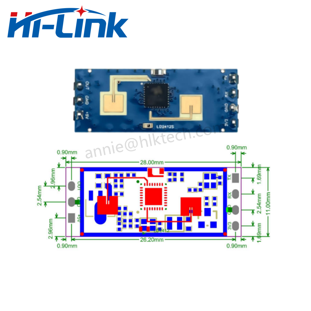 Hilink nuevo HLK-LD2412 24GHz  - Tasmota reseña y precio